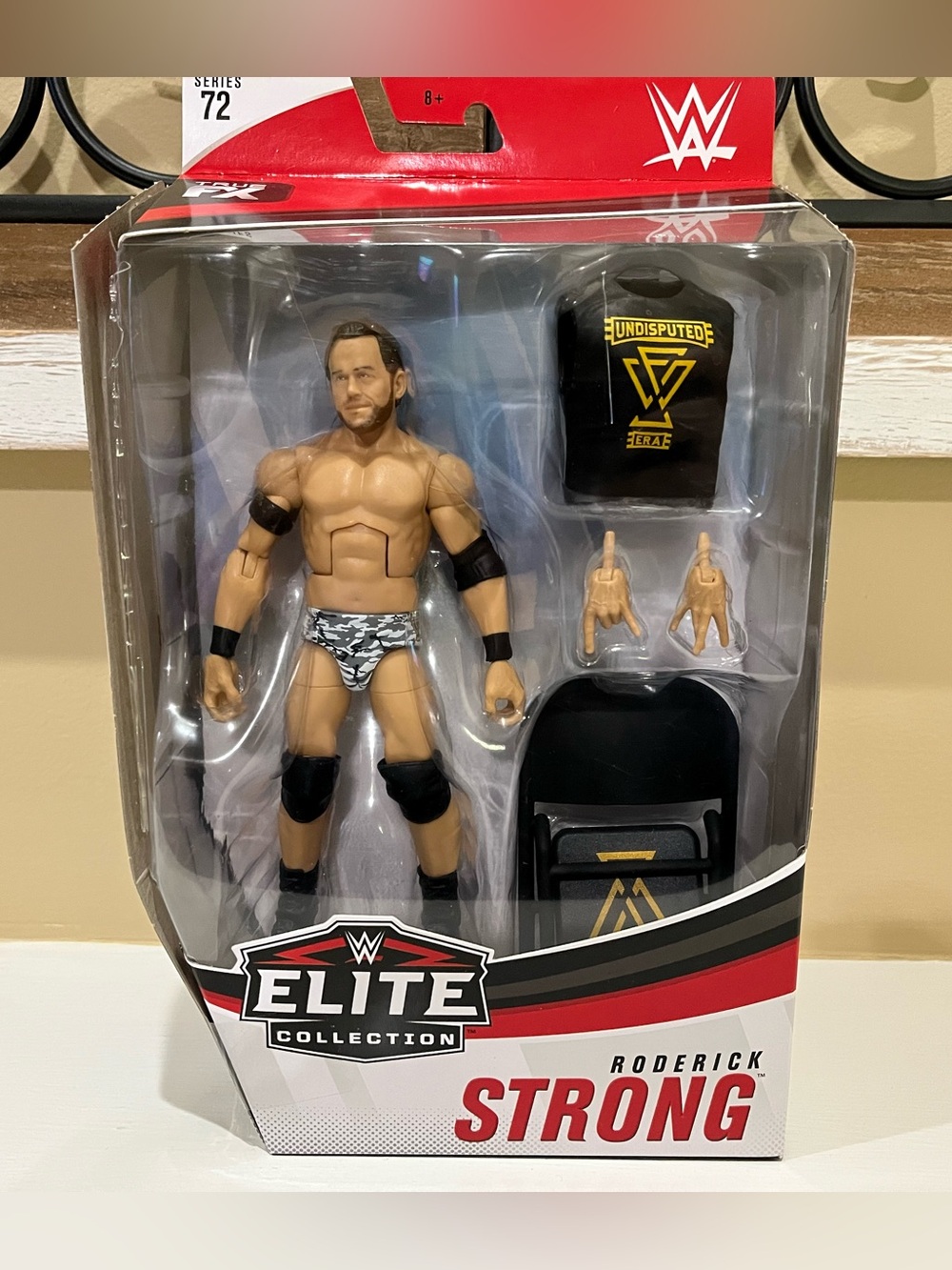 WWE Roderick Strong Elite 72 Undisputed Era NXT Wrestling Figure Rare Toy